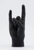 You Rock, Hand Gesture Candle: Life Size. by 54 Degrees - black