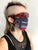 808 Face Mask, Drum Machine. Adjustable, Fitted Two Layer Cloth Face Cover, Hand Made in Detroit, USA