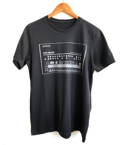 909 Drum Sequencer T-Shirt, Detroit DR-909, Well Done Goods