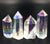 Angel Aura Crystal Points, Light Rainbow Quartz Small Towers