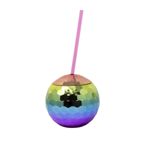 Rainbow Disco Ball Cup, by Bolaras