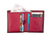 Burgundy Red Leather RFID-Safe Card Wallet by Primehide UK