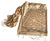 1831 Detroit City Plan Map Silkscreen Scarf, sandy beige, Cyberoptix