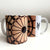 Detroit Opera House Coffee Mug, Mezzanine Milk Glass Rosette Coffee Cup