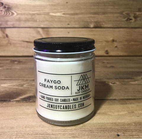 Faygo Cream Soda Candle: JKM Soy Candles