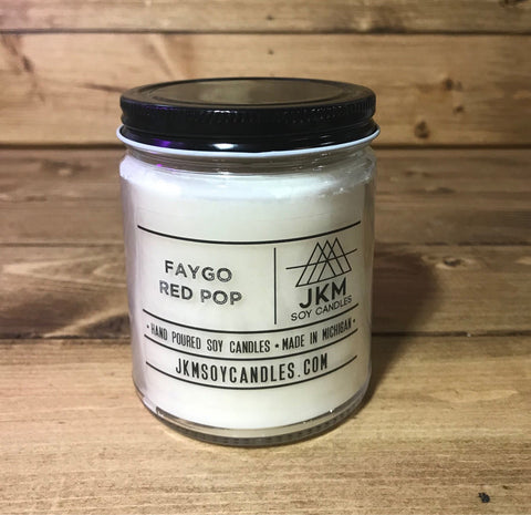 Faygo Cream Red Pop Candle: JKM Soy Candles