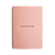 Get Shit Done, Minimalist Pocket Notebook by MiGoals, pink
