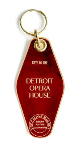 Keys to the Detroit Opera House Keychain