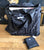 basquiat record bag, 40 records inside, w/ free zipper pouch