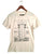 Michigan Central Depot Train Station. Blueprint Fashion T-Shirt, cream.  By Well done Goods