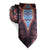 Michigan Opera Theatre Stained Glass & Plaster Ornament Necktie, Narrow Tie.
