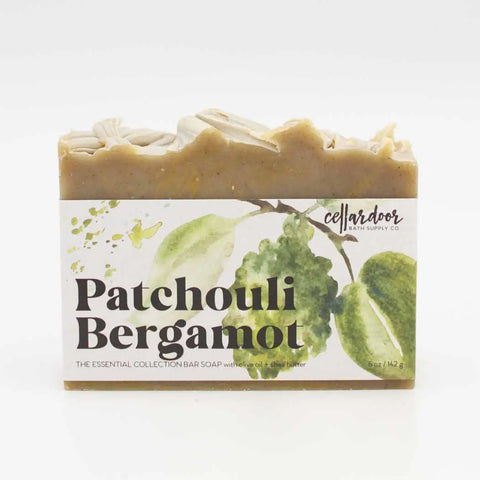 Patchouli Bergamot Bar Soap by Cellar Door