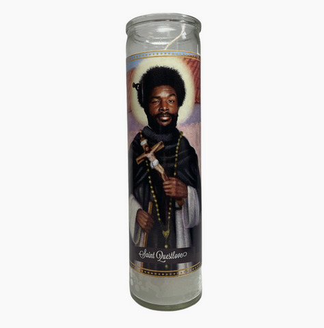 Questlove Prayer Candle. Celebrity Saint Prayer Candle, by The Luminary and Co.