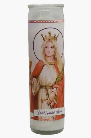 Britney Spears Prayer Candle. Celebrity Saint Prayer Candle, by The Luminary and Co.