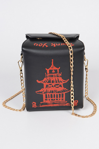 Chinese Food Takeout Box 3D Purse Well Done Goods Well Done Goods by Cyberoptix