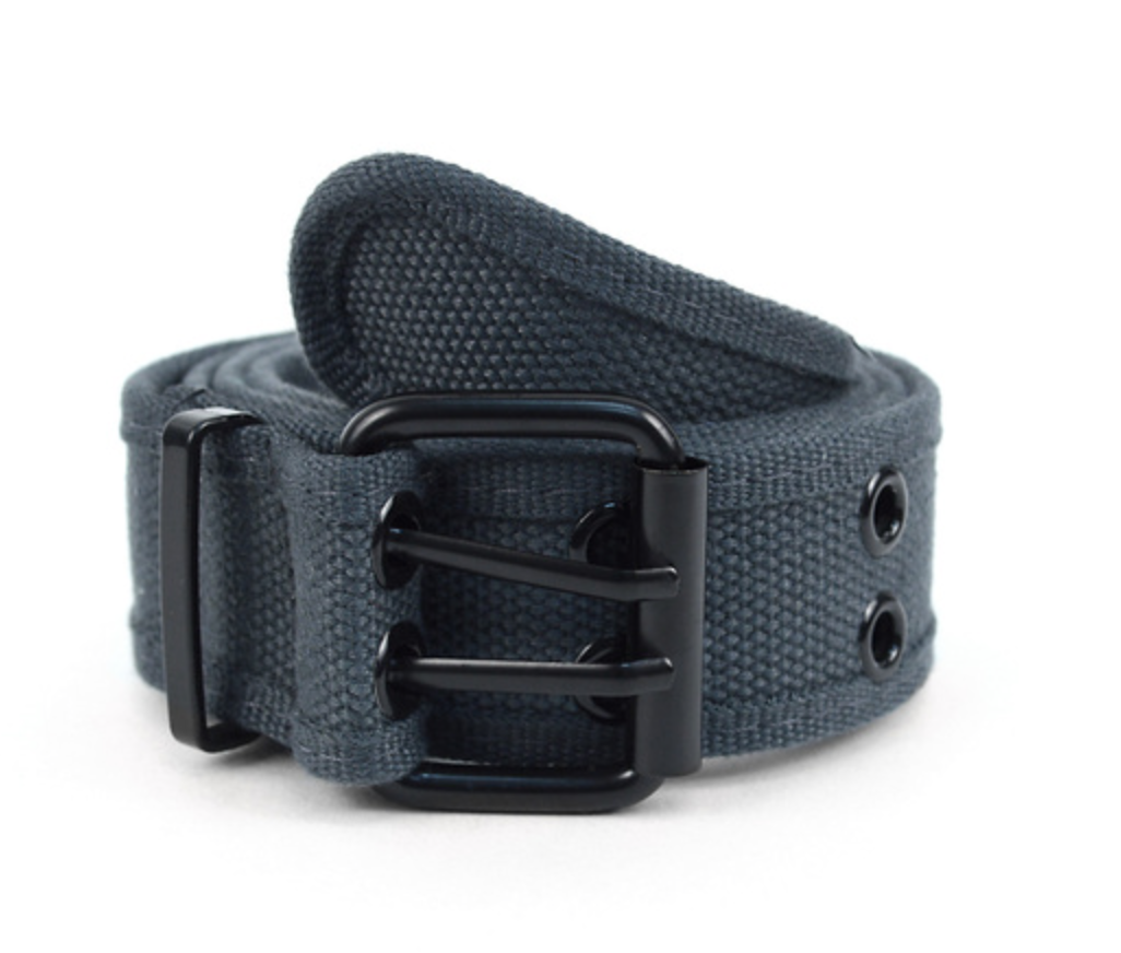 Black clearance canvas belt