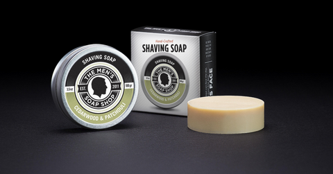 Shaving Soap, 1.2oz, The Mens Soap Shop
