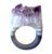 Amethyst Crystal Raw Stone Chunky Statement Ring, at Well Done Goods
