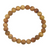 Arborvitae stretch bracelet, wood mala bead bracelet