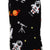  Astronaut Socks, black. Men's Fancy Socks, by Parquet