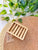 Bamboo Soap Dish antimicrobial soap holder by Me.Mother Earth