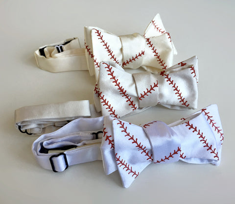 baseball bow ties, by cyberoptix