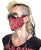 Picture Jasper Stone Bead Mask Holder. Facemask lanyard, mask leash