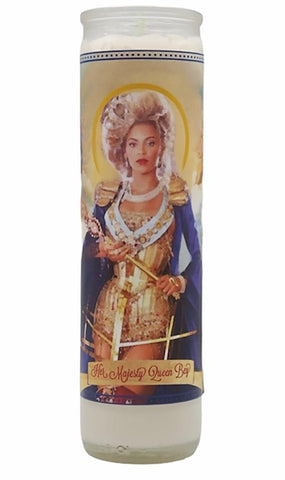 Beyoncé Prayer Candle. Celebrity Saint Prayer Candle