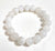 Genuine Moonstone Bead Bracelet, Orthoclase Feldspar Mala Stretch Bracelet