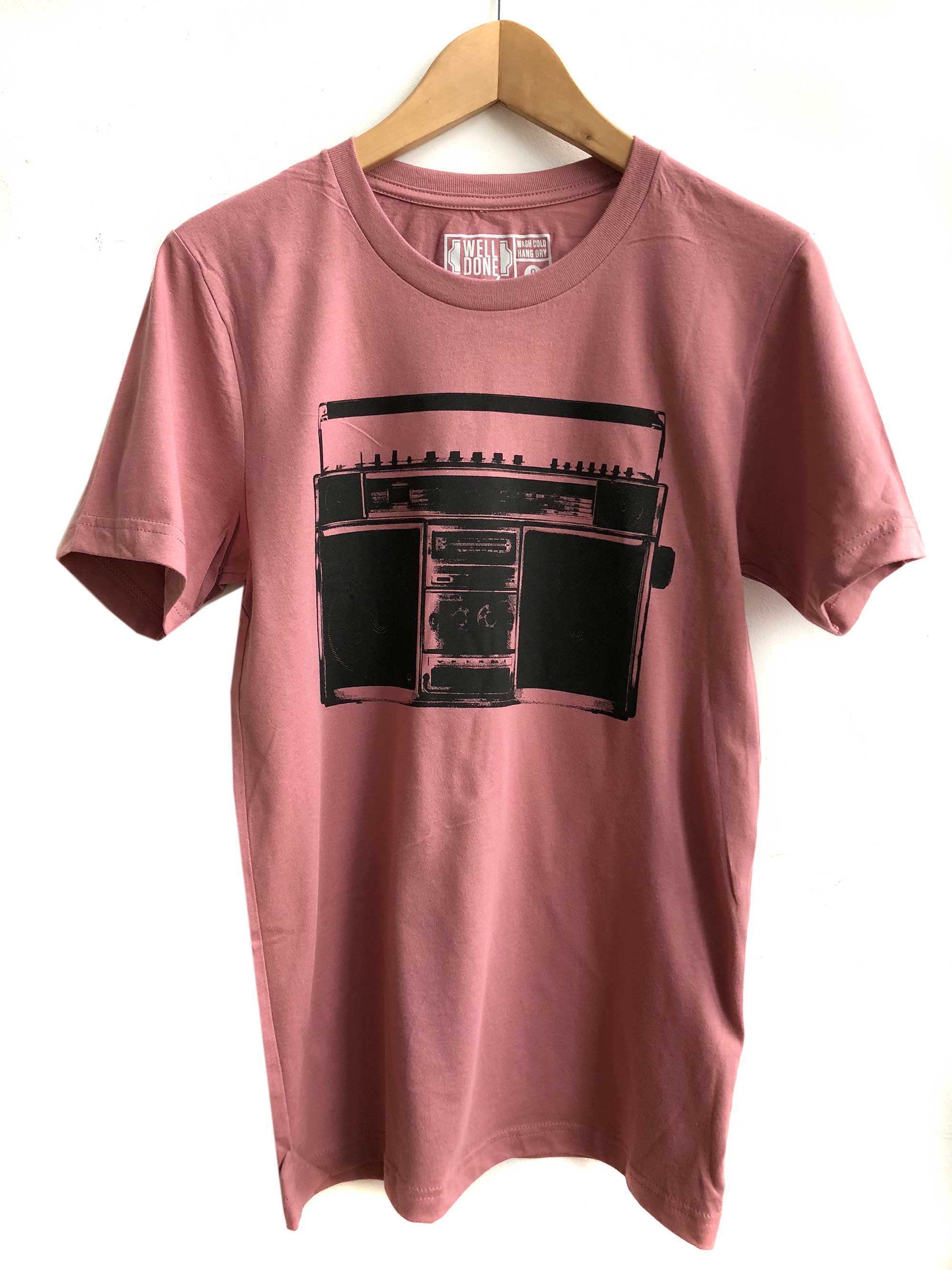 Boombox Print T-Shirt