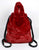 Silky, Fuzzy Faux Fur Backpack, with Handles