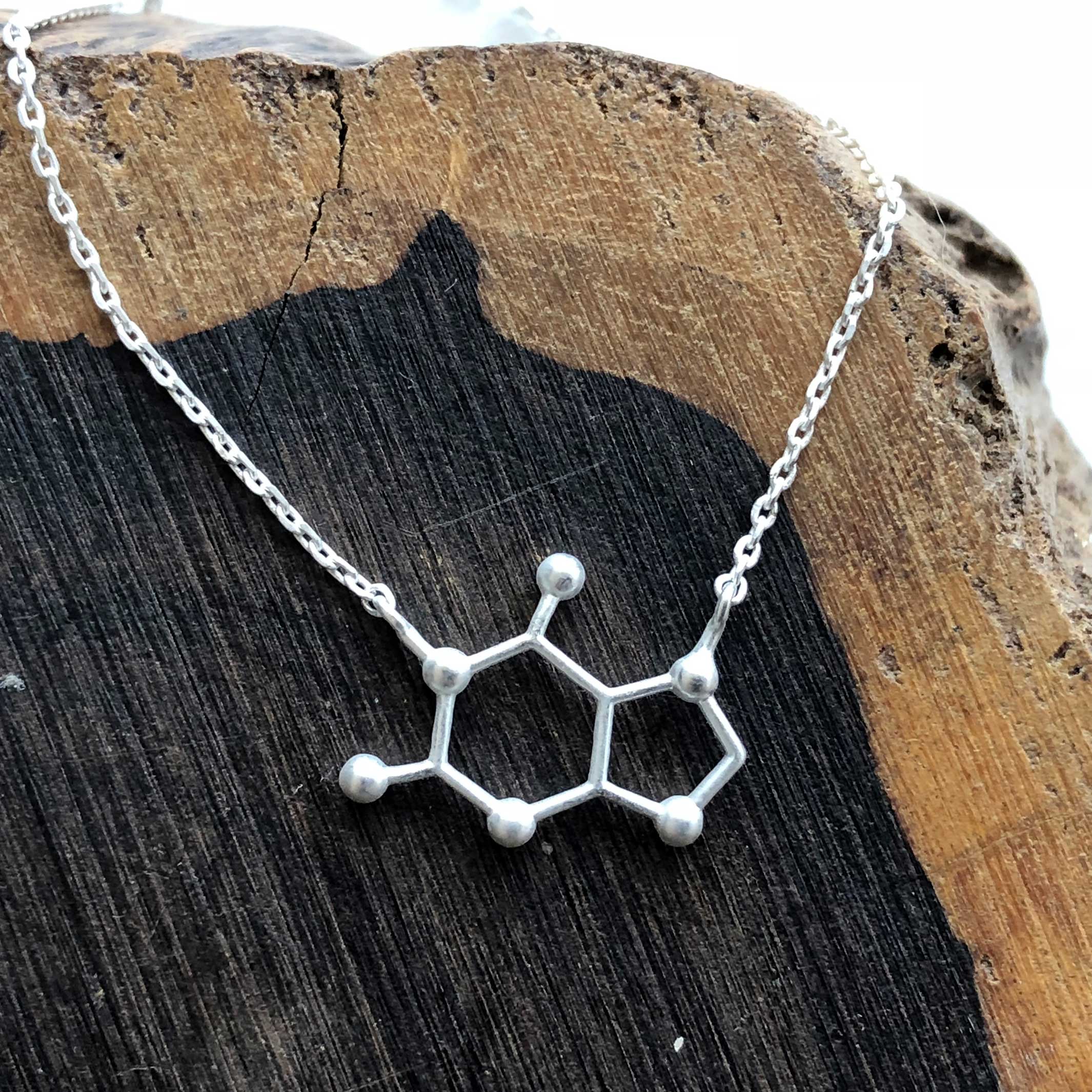 oxytocin molecule necklace