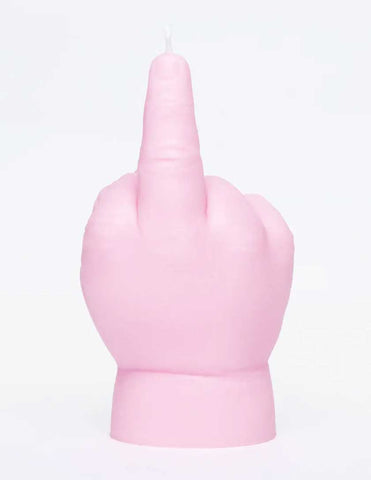 Middle Finger Hand Gesture Candle: Life Size. by Candlehand – Well Done  Goods, by Cyberoptix