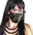MaryJane Face Mask, washable botanical print fashion fabric face cover