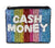 Rainbow Cash Money Beaded Coin Purse. Beaded Change Purse, Zipper Pouch