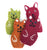 Cats: Cute Animal Wool Felt Finger Puppets - Fair Trade Craft from Nepal