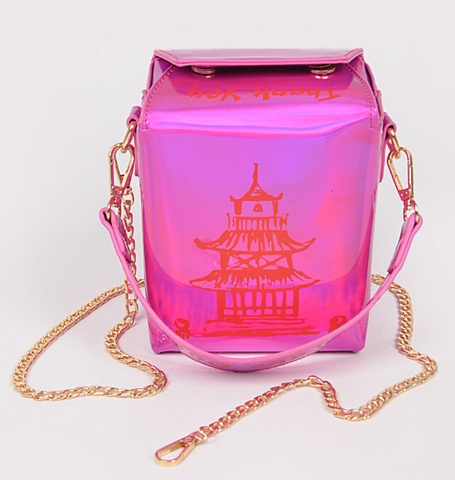 Chinese Food Takeout Box 3D Purse Well Done Goods Well Done Goods by Cyberoptix