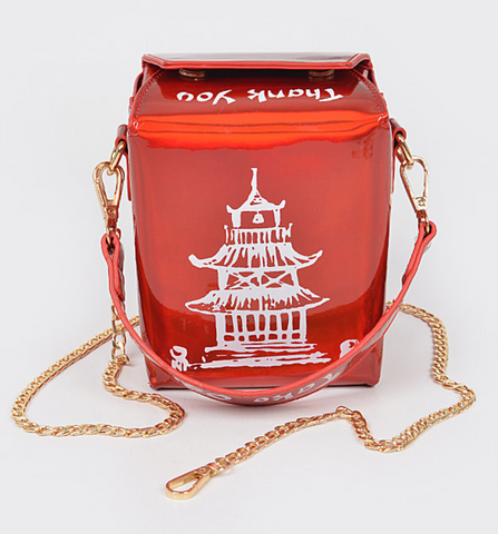 Chinese Food Takeout Box 3D Purse