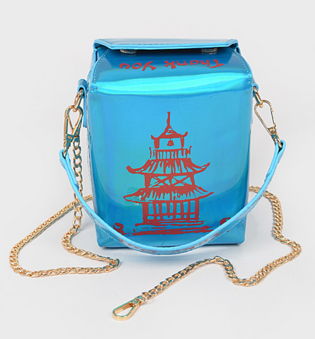 Chinese Food Takeout Box 3D Purse Well Done Goods Well Done Goods by Cyberoptix