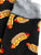 Coney Dog Socks, Detail. Men's Hot Dog Socks