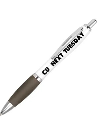Sweary Pens, by Cheeky Chops UK. Assorted NSFW naughty bad words ball point pens
