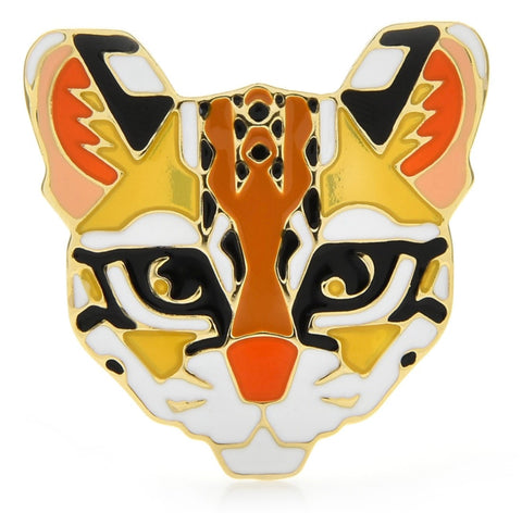 Cute Tiger Cub Enamel Pin