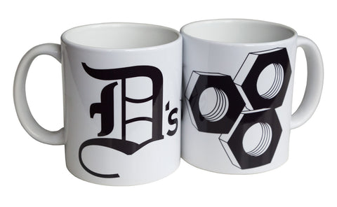 D's Nuts Mug, Detroit Coffee Cup, Well Done Goods