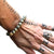 Dalmatian Jasper Stone Bead Mala Bracelet