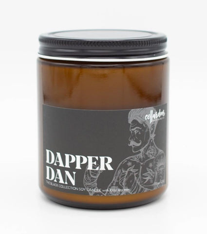 Dapper Dan Soy Wax Candle, by Cellar Door Bath Supply Co