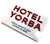Hotel Yorba Magnet, Aluminum Refrigerator Magnet. Detroit Souvenir