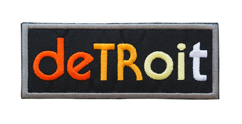 Detroit Rhythm Composer Iron-on Patch, Well Done Goods