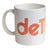 Detroit Rhythm Composer Mug, White Coffee Cup, Well Done Goods