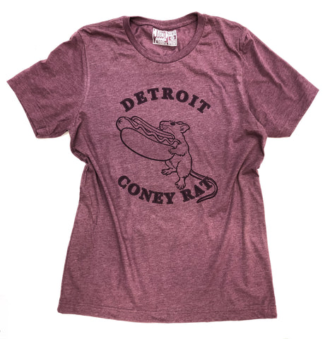 Detroit Coney Rat T-Shirt, Coney Island
