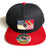 Detroit City Flag Snapback Hat, Red and Black. Well Done Goods